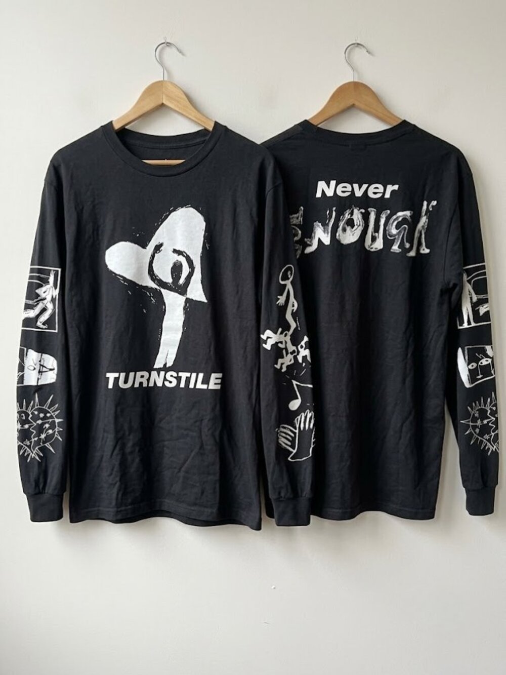 Turnstile Never Enough Tour 2026 Longsleeve Tee
